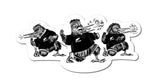 NZ Maori Kiwi bird car sticker decal laptop Haka funny - Mega Sticker Store